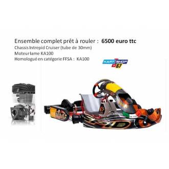 KART PRET A ROULER INTREPID CRUISER AVEC MOTEUR IAME KA100